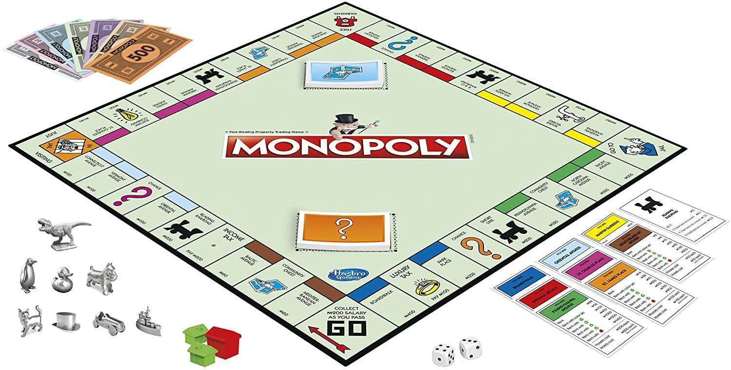 Monopoly boardgame board
