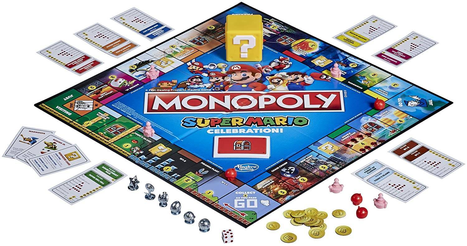 Monopoly Super mario board